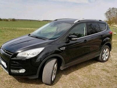 Brugt Ford Kuga 180 HK (132 kW) 2015 Sort SUV
