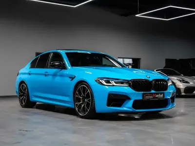 Gebraucht BMW M5 Competition Edition 625 PS (459 kW) 2022 Sonderlackierung riviera blau Limousine
