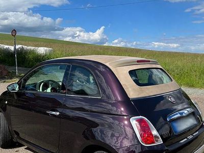 Gebraucht Fiat 500C 95 PS (69 kW) 2015 Violet Cabrio