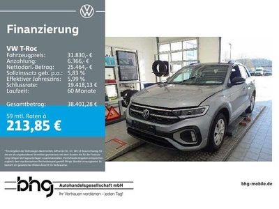 Gebraucht VW T-Roc R-line 150 PS (110 kW) 2025 Silber SUV