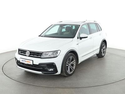 Weiß Gebraucht 2018 VW Tiguan Highline SUV | 21.260 € (Etwas zu teuer)