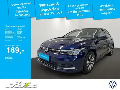 Gebraucht VW Golf VIII Move 150 PS (110 kW) 2024 Blau Limousine