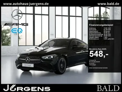 Gebraucht Mercedes CLE200 AMG 204 PS (150 kW) 2024 Metalliclack obsidianschwarz Coupé