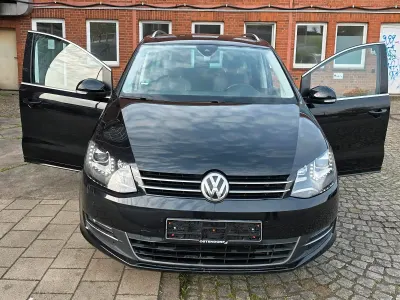 Brugt VW Sharan 150 HK (110 kW) 2016 Sort MPV