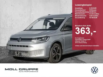 Neu VW Caddy Maxi Life 122 PS (89 kW) 2025 Oyster silver metallic Van / Kleinbus