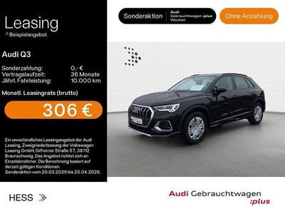 Gebraucht Audi Q3 Advanced 150 PS (110 kW) 2025 Schwarz SUV