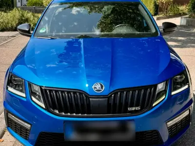 Gebraucht Skoda Octavia vRS 184 PS (135 kW) 2019 Blau Kombi