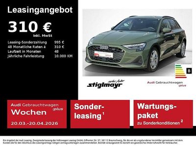 Gebraucht Audi A3 Sport 204 PS (150 kW) 2025 Distriktgrün metallic Limousine
