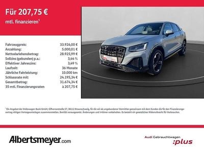 Pfeilgrau perleffekt Gebraucht 2025 Audi Q2 S-Line SUV | 33.926 € (Fairer Preis)