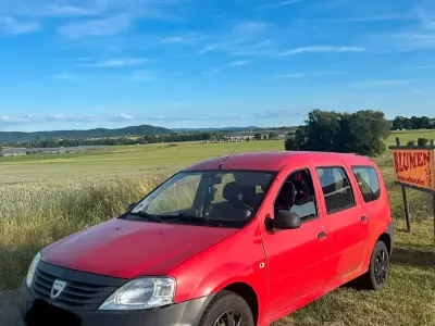 Gebraucht Dacia Logan MCV 74 PS (54 kW) 2009 Rot Limousine
