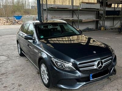 Usata Mercedes C220 Avantgarde 170 CV (125 kW) 2015 Grigio Station wagon