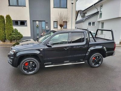 Usata VW Amarok Aventura 224 CV (164 kW) 2018 Nero Pick-up