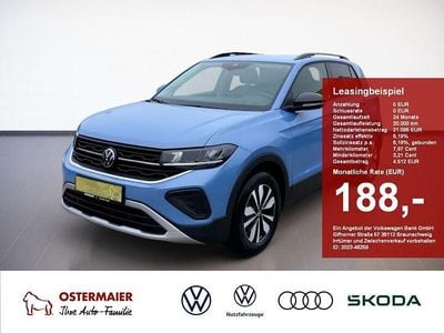Gebraucht VW T-Cross Goal 95 PS (69 kW) 2025 Clear blue SUV