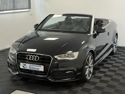 Second-hand Audi A3 S-Line 150 CP (110 kW) 2014 Negru Cabrio