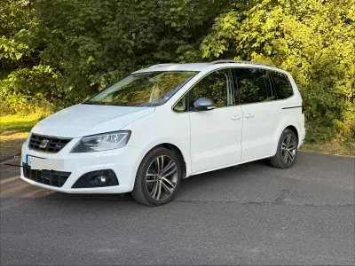 Gebraucht Seat Alhambra FR-Line 181 PS (133 kW) 2016 Weiß Van / Kleinbus