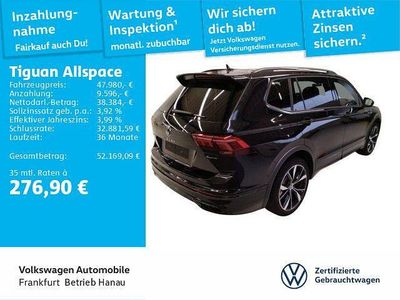 Gebraucht VW Tiguan Allspace R-line 193 PS (141 kW) 2025 Schwarz SUV