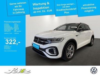 Gebraucht VW T-Roc R-line 110 PS (80 kW) 2023 Weiß SUV