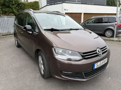 Gebraucht VW Sharan Style 140 PS (102 kW) 2012 Braun Van / Kleinbus