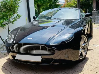 Gebraucht Aston Martin V8 Vantage 426 PS (313 kW) 2008 Schwarz Cabrio