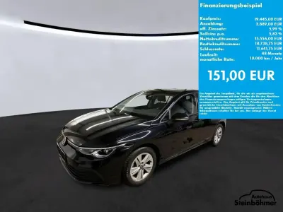 Usata VW Golf VIII Life 131 CV (96 kW) 2023 Nero Berlina