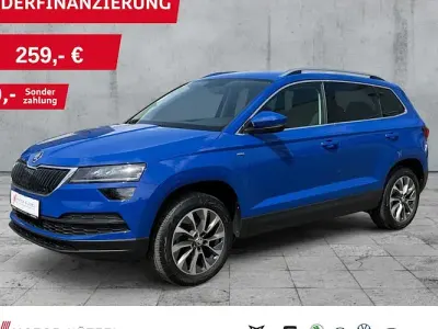 Gebraucht Skoda Karoq Clever 110 PS (80 kW) 2022 Blau SUV