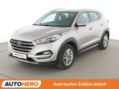 Gebraucht Hyundai Tucson Style 177 PS (130 kW) 2017 Beige SUV