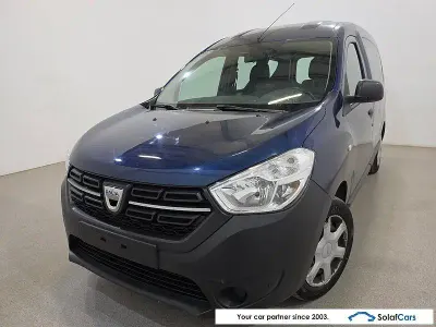 Used Dacia Dokker 90 HP (66 kW) 2017 Blue Minivan
