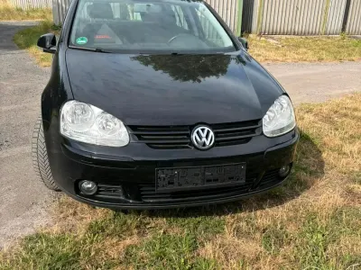 Gebraucht VW Golf V 2005 Schwarz Kleinwagen