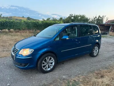 Gebraucht VW Touran 140 PS (102 kW) 2007 Blau Van / Kleinbus