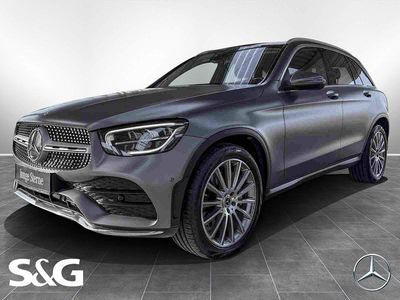 Designo selenitgrau magno Gebraucht 2021 Mercedes GLC400d Business SUV | 42.877 € (Etwas zu teuer)