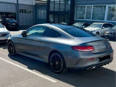 Usata Mercedes C300 AMG line 245 CV (180 kW) 2017 Grigio Coupé