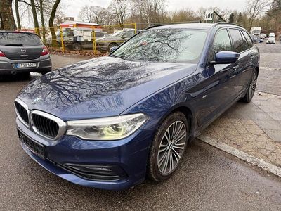 Gebraucht BMW 525 Sport Line 231 PS (169 kW) 2018 Blau Kombi