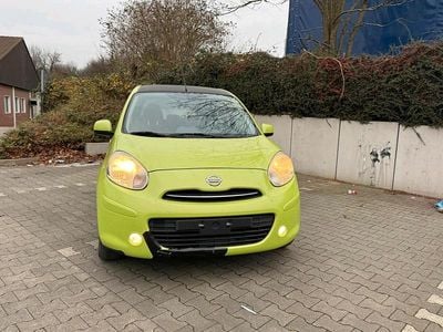 Gebraucht Nissan Micra 80 PS (58 kW) 2012 Grün Kleinwagen