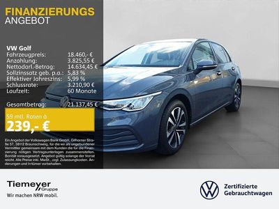 Gebraucht VW Golf VII United 150 PS (110 kW) 2021 Grau Kleinwagen