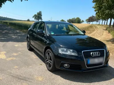 Gebraucht Audi A3 S-Line 102 PS (75 kW) 2008 Schwarz Kleinwagen