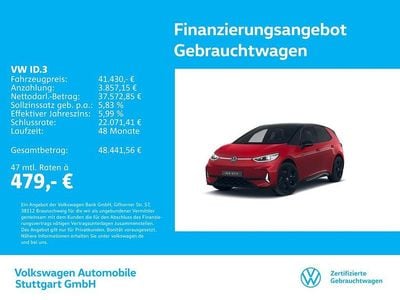 Gebraucht VW ID.3 GTX 210 kW (286 PS) 2025 Rot Kleinwagen