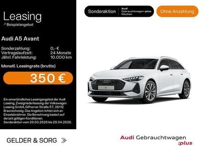 Gebraucht Audi A5 Sport 204 PS (150 kW) 2025 Gletscherweiß metallic Kombi