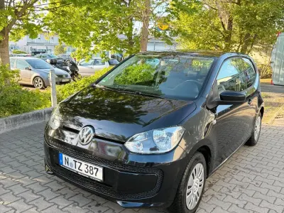 Gebraucht VW up! 60 PS (44 kW) 2012 Schwarz Kleinwagen