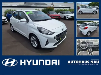 Gebraucht Hyundai i10 Trend 67 PS (49 kW) 2021 Polar white / sol Kleinwagen