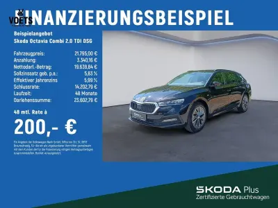 Gebraucht Skoda Octavia Ambition 150 PS (110 kW) 2023 Schwarz Kombi