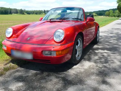 Gebraucht Porsche 964 250 PS (183 kW) 1992 Rot Cabrio