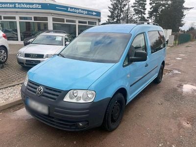 Gebraucht VW Caddy Maxi 101 PS (74 kW) 2010 Blau Van / Kleinbus