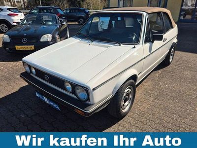 Gebraucht VW Golf Cabriolet 75 PS (55 kW) 1984 Weiss Cabrio