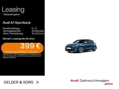 Gebraucht Audi A1 Sportback S-Line 207 PS (152 kW) 2022 Blau Kleinwagen