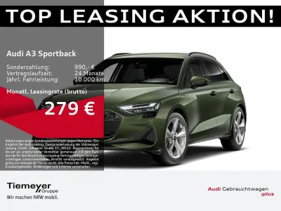 Używany Audi A3 Sport 204 KM (150 kW) 2025 Zielony Sedan/Limuzyna