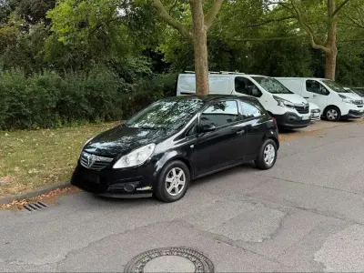 Gebraucht Opel Corsa 80 PS (58 kW) 2009 Schwarz Kleinwagen