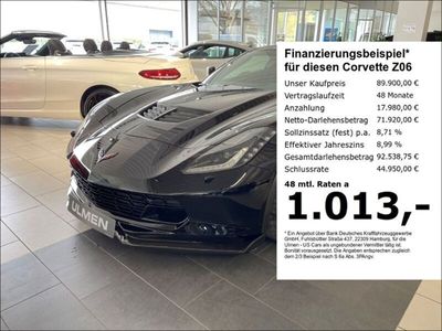 gebraucht Corvette Z06 C7Coupe 3LZ 6.2 V8 Europamodel black/black