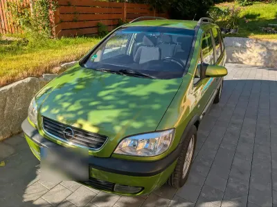 Gebraucht Opel Zafira 115 PS (84 kW) 2002 Grün Van / Kleinbus
