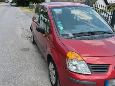 Gebraucht Renault Modus 75 PS (55 kW) 2005 Rot Van / Kleinbus