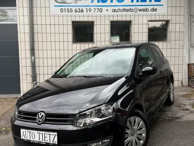 Gebraucht VW Polo Team 85 PS (62 kW) 2010 Schwarz Kleinwagen